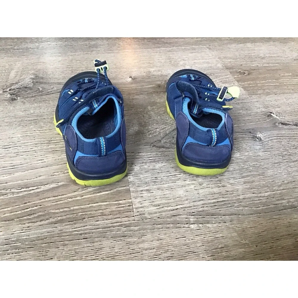 Keen Newport H2 Youth 2 Sport Sandals Blue Slip On Hiking Shoes Outdoor 1022847